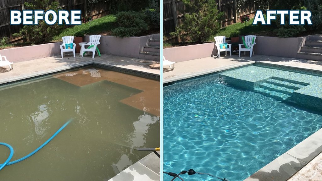 Picture of: In-Ground Residential Pool Cleaning — Tranquil Waters Pool Service